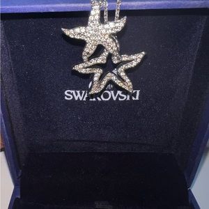 Swarovski starfish necklace